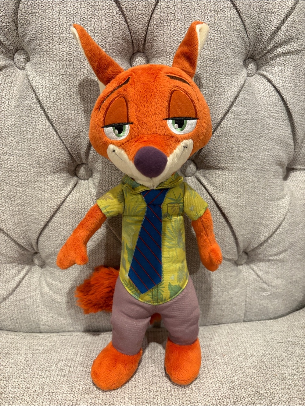 Disney Zootopia NICK WILDE Talking Plush - Excellent!!  stuffed animals toy toys